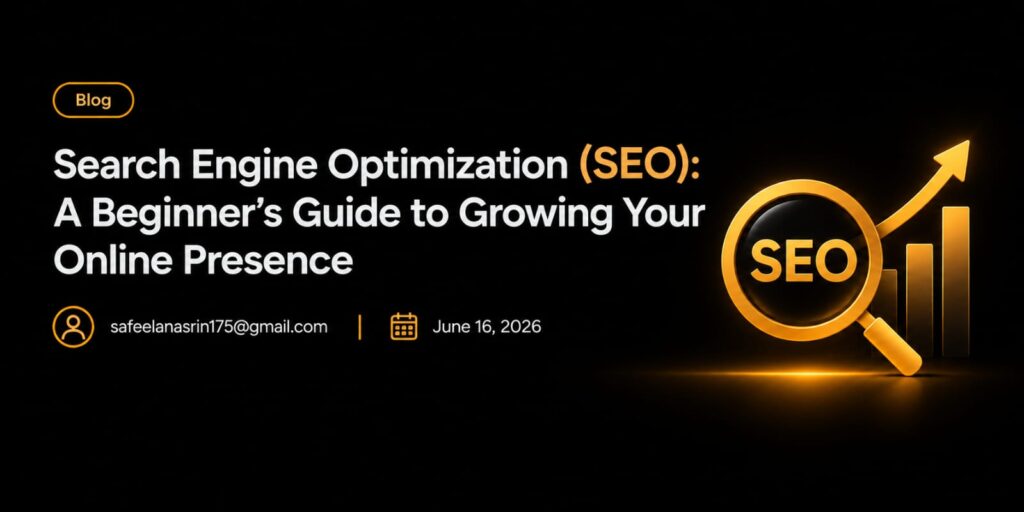 Search Engine Optimization (SEO) For Growing Online Presence